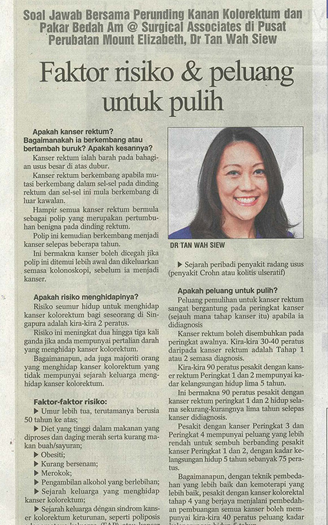 Dr Tan's interview with Berita Harian